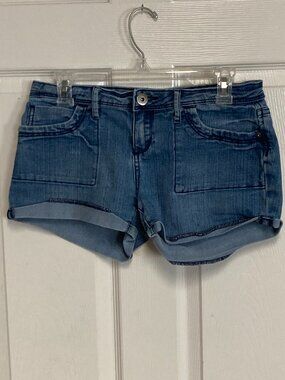2.1 DENIM jean shorts blue size 28 x 3